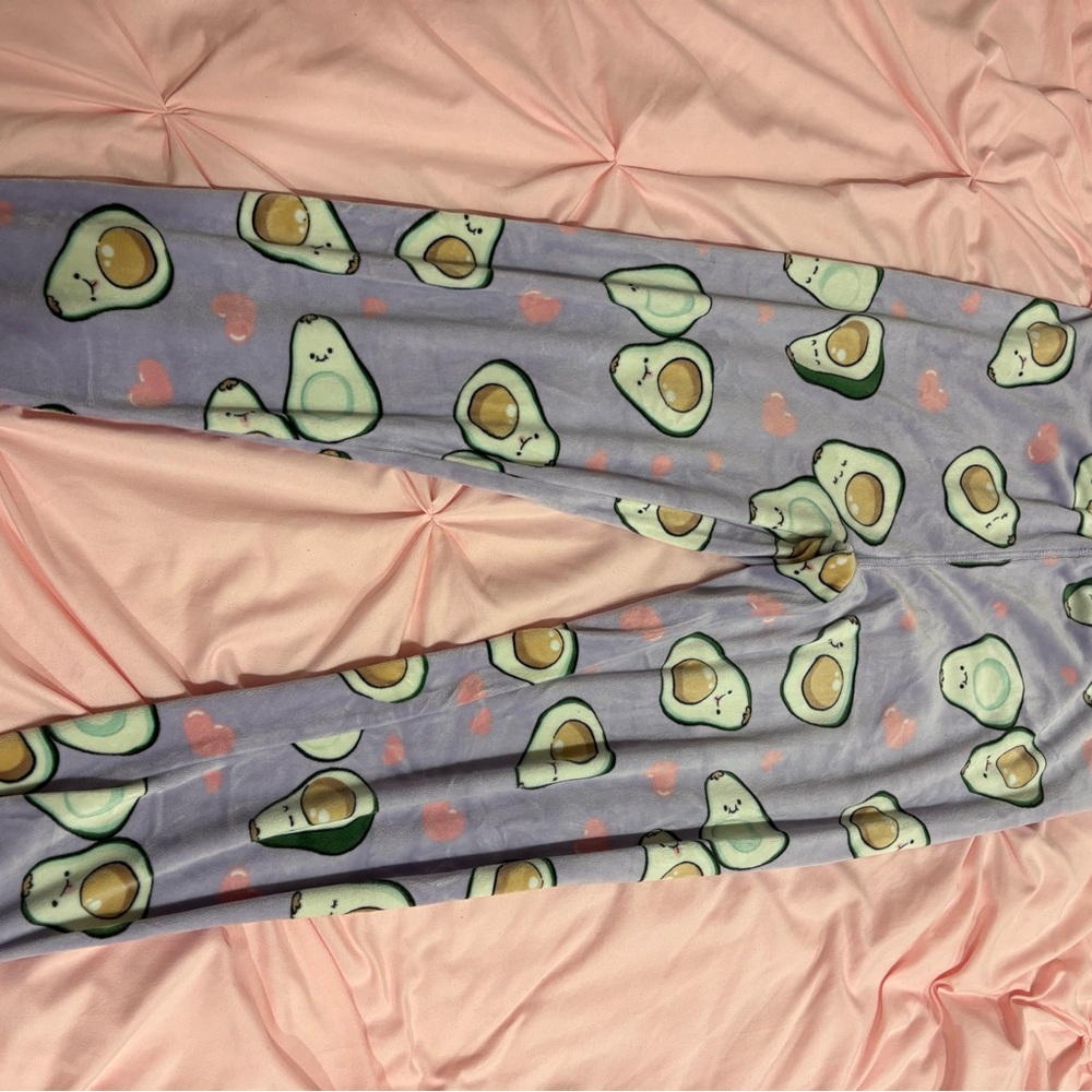 Avocado Print Pajama Pants